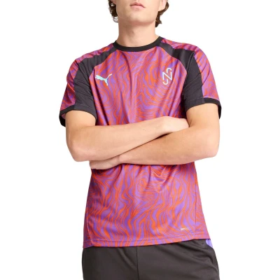 Afbeelding van Puma Neymar Creativity Tshirt print, Heren, Maat: Medium, Soft violet/dark coal