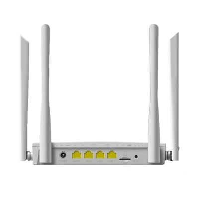 Afbeelding van HOSAYA HP218 draagbare WiFi 4G SIM kaart router LTE CPE 32 gebruikers RJ45 X 4 hotspot grote antennes draadloze modem