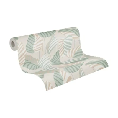 Afbeelding van AS Creation Antigua 39094 3 390943 Creme / Groen