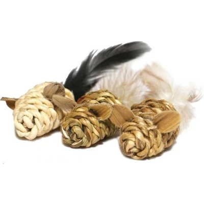 Afbeelding van Jolly Moggy Natural Wild Speelmuis Mini Met Catnip 3 ST 15 CM
