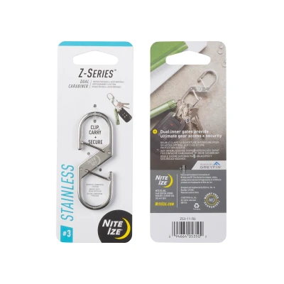 Afbeelding van Nite Ize Z Series Karabijnhaak Zilver #3
