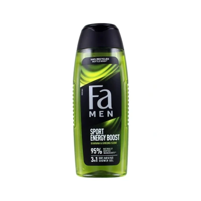 Afbeelding van Fa Douchegel Men Sport Energy Boost Body/Hair/Face 250ml