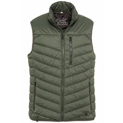 Afbeelding van camel active Heren 4.60201e+58 vest, groen, 50W