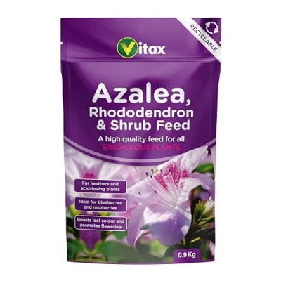 Afbeelding van Vitax Azalea, Rhododendron &amp; Struik Meststof 0,9kg Pouch