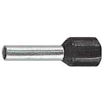 Afbeelding van Klauke 1728 Adereindhulzen 1.5 mm² Deels geïsoleerd Zwart 1000 stuk(s)
