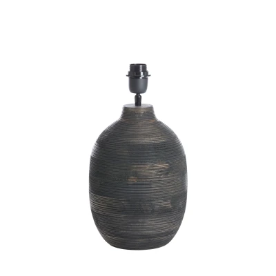 Afbeelding van Light &amp; Living Lampvoet KHOMAI Ø22x39cm Bruin