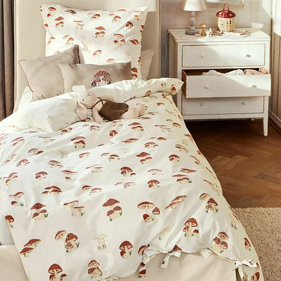 Afbeelding van LOBERON Beddengoed Norilie beige/bont