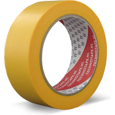 Afbeelding van Technotape afplakband UV Gold 38 mm rol 50 m