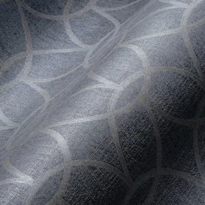 Afbeelding van GEOMETRISCH DESIGN BEHANG Grafisch blauw grijs &quot;Architects Paper&quot; A.S. Création Villa