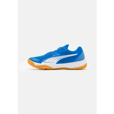 Afbeelding van Puma Solarflash III Handbalschoenen, Heren, Maat: 45, Team royal/white Textiel/ synthetisch