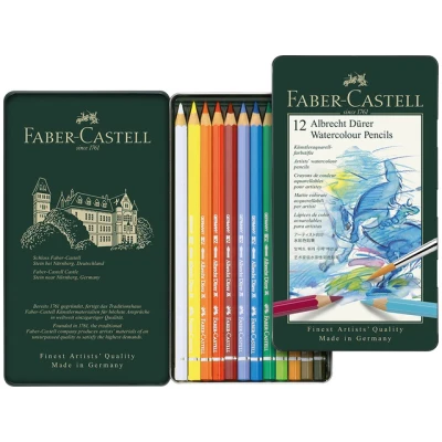 Afbeelding van FC Aquarel Metalen etui a 12st.