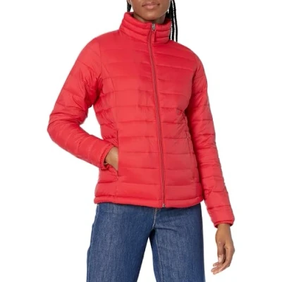 Afbeelding van Amazon Essentials lichtgewicht waterbestendig verpakt Puffer jas,Rood,US XXL (EU 3XL 4XL)