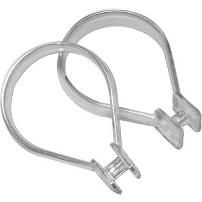 Afbeelding van Douchegordijnringen Sealskin Beauty Ring Transparant (12 stuks)