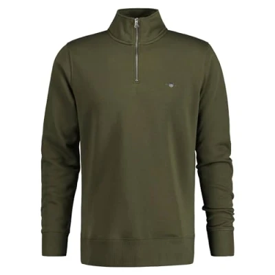 Afbeelding van Trui GANT Men Shield Half Zip Sweat Juniper Green S