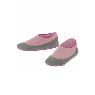 Afbeelding van Falke Cosyshoe Homepads Sokken voor kinderen, Maat: 27/28, Almond blossom