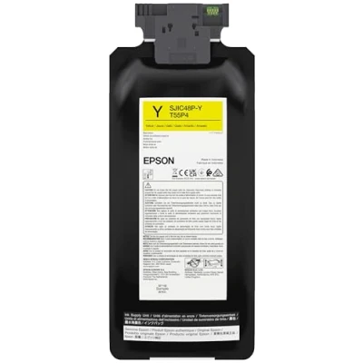 Afbeelding van SJIC48P Y Yellow ink cartridge for ColorWorks C8000e