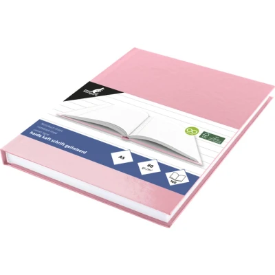 Afbeelding van Kangaro schrift A5 lijn 80 vel 80gr pastel roze