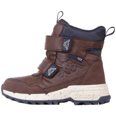 Afbeelding van Kappa Unisex kinderen Kone Tex K sneeuwschoen, Brown Navy, 28 EU