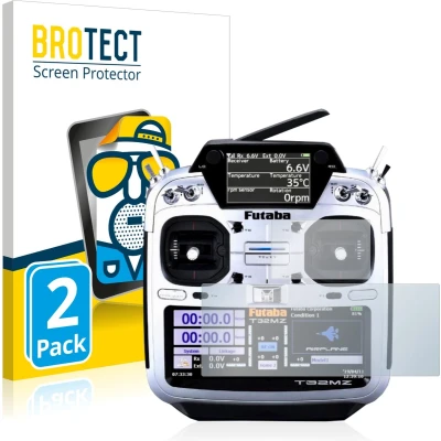 Afbeelding van BROTECT Screenprotector voor Robbe Futaba T32MZ Folie Beschermfolie matte (2 Stuks)