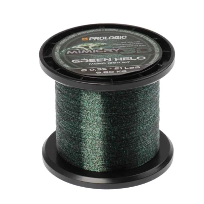 Afbeelding van Prologic Mimicry Green Helo 1000m 15lbs 7.1kg 0.30mm Nylon vislijn