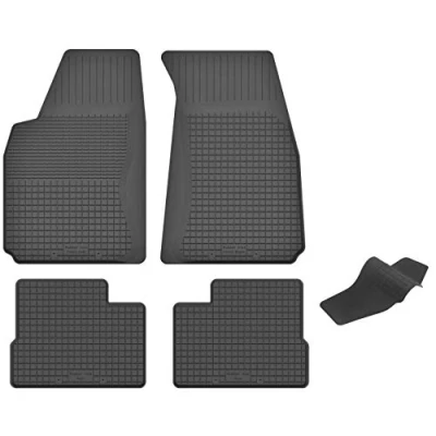 Afbeelding van KO RUBBERMAT Rubberen matten met tunnel geschikt voor Peugeot 306 (bj. 1993 2003) ideaal aangepast 5 delig EEN set