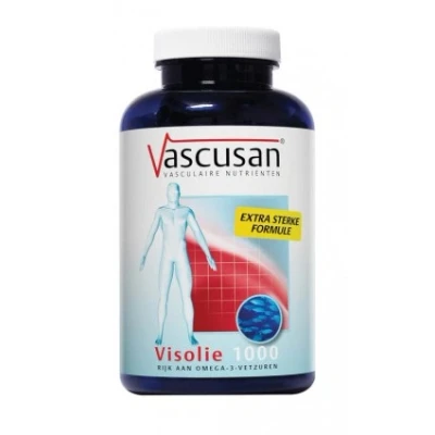 Afbeelding van Vascusan Visolie 1000 Softgels