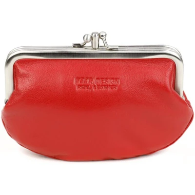 Afbeelding van Bear Design Beursje Portemonnee Rood