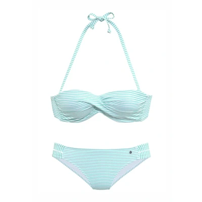 Afbeelding van s.Oliver Bikini Mint weiß, Dames, Maat: 40xB, weiß