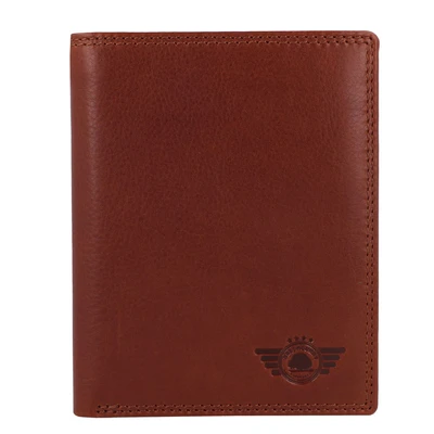 Afbeelding van Greenburry Vintage RFID Schutz Portemonnee, Heren, Maat: One Size, Natur