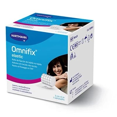 Afbeelding van Omnifix Elastisch: de pleister met hoge huidverdraagzaamheid voor volledige dekking en bevestiging van verbanden; 5 m x cm