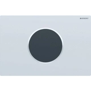 Afbeelding van Geberit wc stu batt 2 toets sigma10 ir matchroom glanschroom 115 908 jq 6