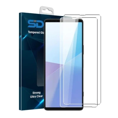 Afbeelding van SDTEK *2 Pack Screen Protector voor Sony Xperia 10 VI Gehard Glas Premium Guard