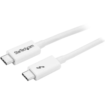 Afbeelding van StarTech.com TBLT3MM1MW 1m 20Gbit/s Wit Thunderbolt kabel
