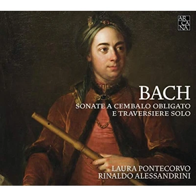 Afbeelding van Laura Pontecorvo Rinaldo Alessandrini Sonate A Cembalo Obligato E Traversiere Solo (CD)