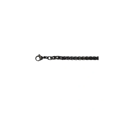 Afbeelding van iXXXi Men Halsketting Round Chain Zwart 50cm