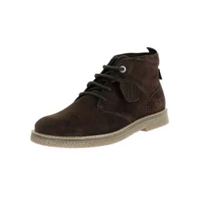 Afbeelding van Kickers Veterboots, Heren, Maat: 43, Marron Leer