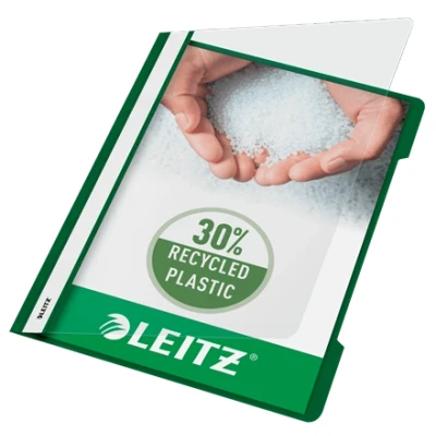 Afbeelding van Leitz Snelhechtmap groen, ft A4