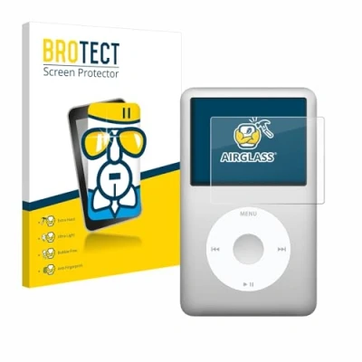 Afbeelding van BROTECT Glas Screen Protector voor iPod classic Gen 5 7 Schermbeschermer [9H Hardheid, Beschermglas Folie niet Gehard Glas]