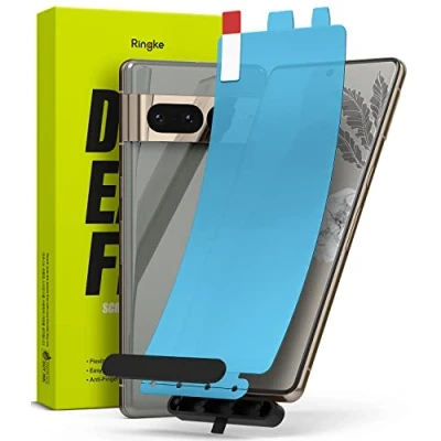 Afbeelding van Ringke [2 Pack] Dual Easy Film Compatibel met Google Pixel 7 Pro, Volledige dekking Schermbeschermer