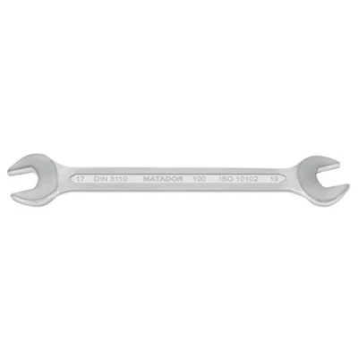 Afbeelding van Matador dubbele steeksleutel, 17 x 19 mm, 0100 1719