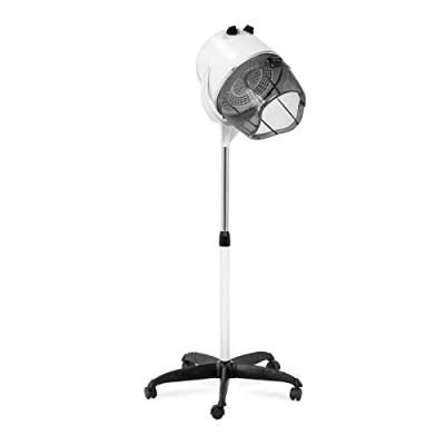 Afbeelding van physa Fohn haardroger met standaard en kap op wielen 1.100 W wit