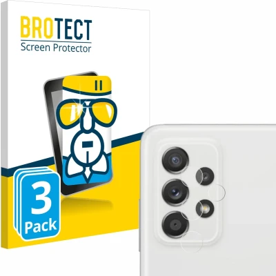 Afbeelding van BROTECT Screenprotector voor Samsung Galaxy A52s 5G (ALLEEN Camera Lens) Folie Beschermfolie Beschermglas transparant (3 Stuks)