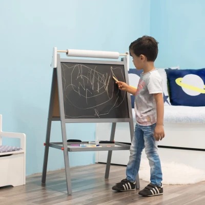 Afbeelding van Bandits and Angels Krijtbord en Whiteboard grijs