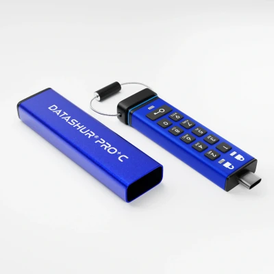 Afbeelding van iStorage datAshur PRO+C USB Stick USB3 256 bit 128GB