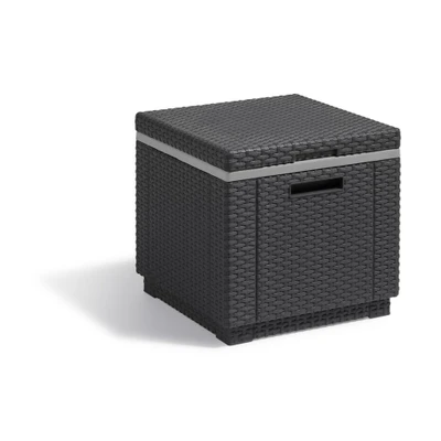 Afbeelding van Allibert bijzettafel/koelbox Cube (42x42 cm)
