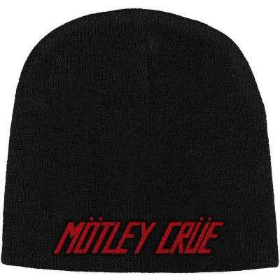 Afbeelding van Motley Crue Beanie Muts Logo Zwart