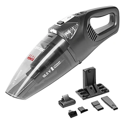 Afbeelding van CONCEPT Hausgeräte, Handstofzuiger VP4380 Real Force 18,5 V, zwart, 0,45 liter