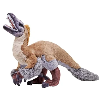 Afbeelding van Everything Dinosaur Artist Dino Velociraptor Soft Toy
