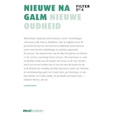 Afbeelding van Filter Tijdschrift over vertalen 31:4 Nieuwe nagalm