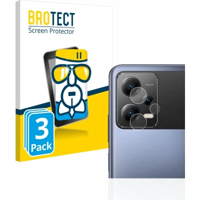 Afbeelding van BROTECT Glas Screen Protector voor Xiaomi Poco X5 (ALLEEN Camera Lens) (3 Stuks) Schermbeschermer [9H Hardheid, Beschermglas Folie niet Gehard Glas]